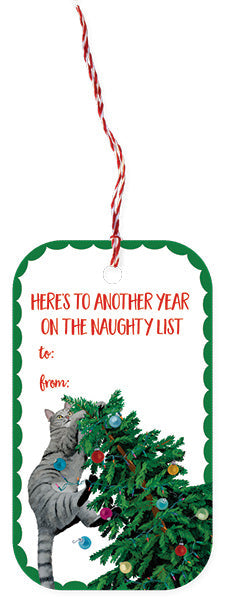 Catastrophe Christmas Gift Tag